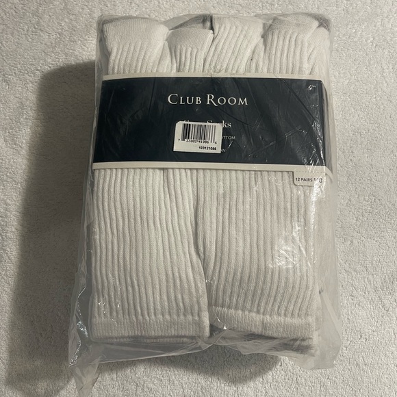 Club Room Mens 12 Pack Cushioned Crew Socks - Picture 4 of 9